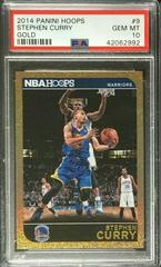 Stephen Curry [Gold] #9 Basketball Cards 2014 Panini Hoops Prices