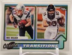 Wes Welker [Silver] #T-14 Football Cards 2022 Panini Classics Transitions Prices