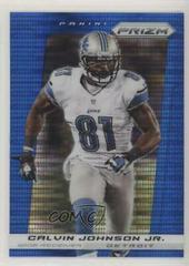 Calvin Johnson [Blue Pulsar Prizm] #109 Football Cards 2013 Panini Prizm Prices