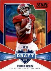 Calvin Ridley [Red] #8 Football Cards 2018 Score NFL Draft Prices