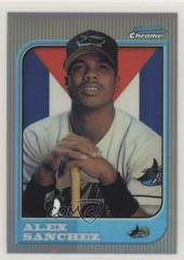 Alex Sanchez [Refractor] #229 Baseball Cards 1997 Bowman Chrome International Prices