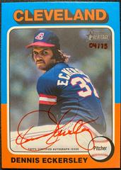 Dennis Eckersley [Special Edition Red Ink] #ROA-DEC Baseball Cards 2024 Topps Heritage Real One Autograph Prices