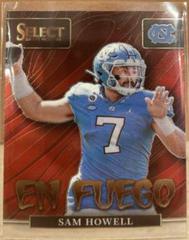 Sam Howell Football Cards 2022 Panini Select Draft Picks En Fuego Prices