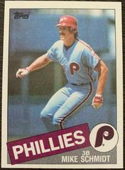 Mike Schmidt Baseball Cards 1985 Topps Prices