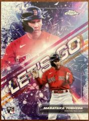 Masataka Yoshida Baseball Cards 2023 Topps Chrome Let's Go Prices