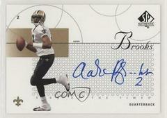 Aaron Brooks #ST-AB Football Cards 2002 SP Authentic Sign of the Times Prices