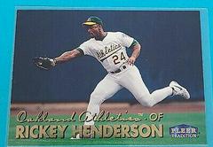 Rickey Henderson #133 Baseball Cards 1999 Fleer Tradition Prices