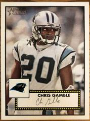 Chris Gamble [Black Back] #52 Football Cards 2006 Topps Heritage Prices