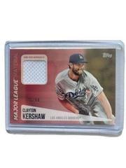 Clayton Kershaw [Gold] #CK Baseball Cards 2019 Topps Major League Material Prices