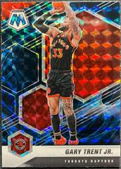 Gary Trent Jr. [Blue Fluorescent] Basketball Cards 2020 Panini Mosaic Prices