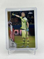 Lukas Hradecky [Gold Refractor] #49 Soccer Cards 2019 Topps Chrome UEFA Champions League Prices