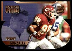 Tony Gonzalez #90 Football Cards 1998 Pro Line DC III Prices