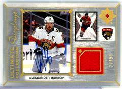 Aleksander Barkov #UDA-AB Hockey Cards 2021 Ultimate Collection Display Auto Jersey Prices