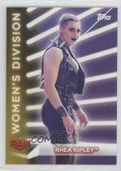 Rhea Ripley [Gold] Wrestling Cards 2021 Topps WWE Women’s Division Roster Prices
