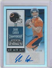 Shane Carden [Helmet Autograph Championship Ticket] #180 Football Cards 2015 Panini Contenders Prices