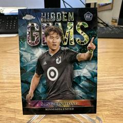 Sang Bin Jeong #HG-8 Soccer Cards 2023 Topps Chrome MLS Hidden Gems Prices