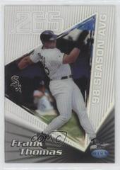 Frank Thomas [Pattern 25] #39A Baseball Cards 1999 Topps Tek Prices