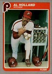 Al Holland #254 Baseball Cards 1985 Fleer Prices