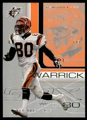 Peter Warrick #19 Football Cards 2001 Spx Prices