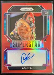 Asuka [Red Prizm] Wrestling Cards 2022 Panini Prizm WWE Superstar Autographs Prices