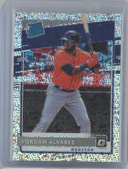 Yordan Alvarez [White Sparkle] #45 Baseball Cards 2020 Panini Donruss Optic Prices