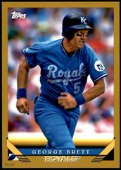 George Brett [5X7 Gold] #210 Baseball Cards 2019 Topps Archives Prices