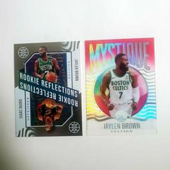 Jaylen Brown, Isaac Okoro [Pink] Basketball Cards 2020 Panini Illusions Rookie Reflections Prices