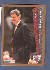 Phil Jackson #31 Basketball Cards 1992 Fleer Prices