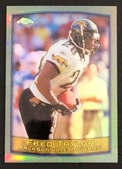 Fred Taylor [Black Refractor] #122 Football Cards 2005 Topps Chrome Prices