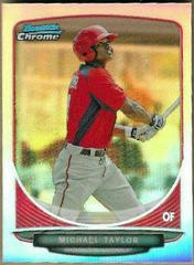 Michael Taylor Baseball Cards 2013 Bowman Chrome Mini Prices
