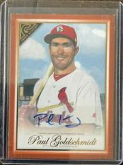 Paul Goldschmidt [Autograph Orange] #131 Baseball Cards 2019 Topps Gallery Prices