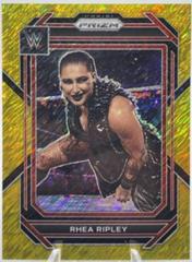 Rhea Ripley [Gold Shimmer] Wrestling Cards 2023 Panini Prizm WWE Prices