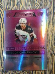 Yegor Chinakhov [Pink] Hockey Cards 2021 Upper Deck Credentials Prices
