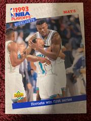 Hornets win first series #194 Basketball Cards 1993 Upper Deck Prices