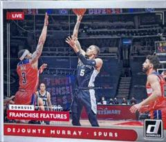 Dejounte Murray #27 Basketball Cards 2021 Panini Donruss Franchise Features Prices