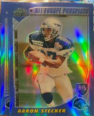 Aaron Stecker [Refractor] #227 Football Cards 2000 Topps Chrome Prices