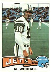 Al Woodall #287 Football Cards 1975 Topps Prices