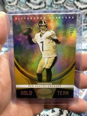 Ben Roethlisberger #GT-BR Football Cards 2019 Panini Certified Gold Team Prices