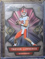 Trevor Lawrence [Silver Stripe] #ABC-1 Football Cards 2021 Wild Card Alumination Prices