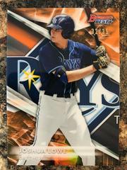 Joshua Lowe [Orange Refractor] Baseball Cards 2016 Bowman's Best Top Prospects Prices