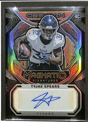 Tyjae Spears [Electric Etch Yellow] #14 Football Cards 2023 Panini Obsidian Magmatic Signature Prices