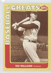 Ted Williams #100 Baseball Cards 1991 Swell Greats Prices