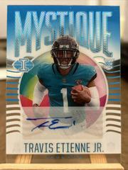 Travis Etienne Jr. [Autograph Light Blue] #MY-14 Football Cards 2021 Panini Illusions Mystique Prices