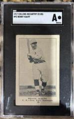 Benny Kauff #92 Baseball Cards 1917 Collins McCarthy Prices