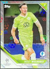 Wout Weghorst [Starball] Soccer Cards 2021 Topps UEFA Champions League 1st Edition Prices