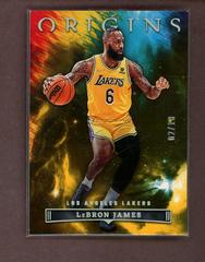 LeBron James [Gold] #52 Basketball Cards 2022 Panini Origins Prices