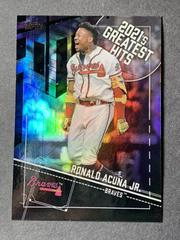 Ronald Acuna Jr. [Black] #21GH-11 Baseball Cards 2022 Topps 2021’s Greatest Hits Prices