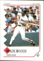 Wade Boggs #87 Baseball Cards 1992 Panini Stickers Prices