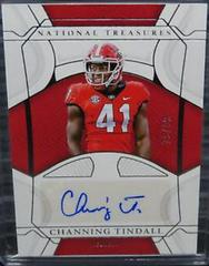 Channing Tindall #RCS-CTI Football Cards 2022 Panini National Treasures Collegiate Rookie Signatures Prices