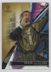 Edwin Van Der Sar [Gold] #105 Soccer Cards 2021 Topps Finest UEFA Champions League Prices